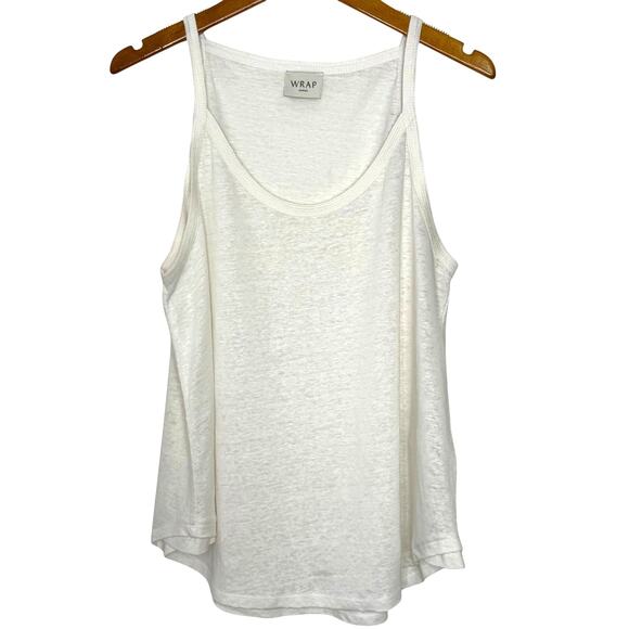 Wrap London linen tank top - Picture 1 of 9